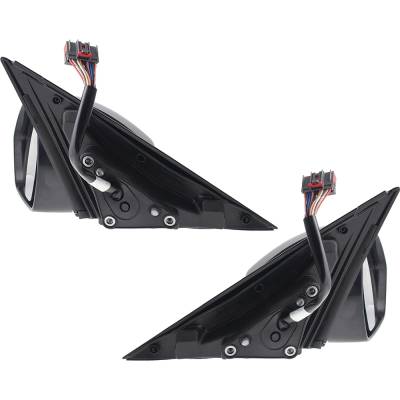 Rareelectrical - Pair Of Mirrors Compatible With Jaguar F-Pace 300 Checkered Flag First Edition Hse Portfolio Premium - Image 3