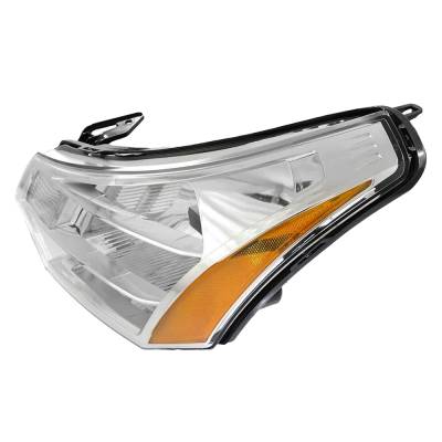 New Left Halogen Headlights Compatible With Ford Focus S Coupe 2 Door 2.0L 2008 By Part Number 8S4z