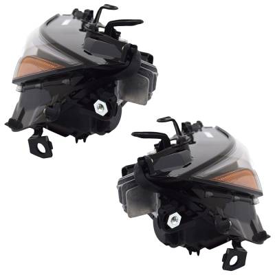 Rareelectrical - New Pair Of Headlights Compatible With Lexus Is350 F Sport Sedan 4-Door 2021-2023 By Lx2503190 - Image 3