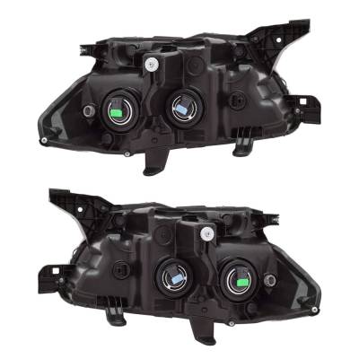 Rareelectrical - New Pair Of Halogen Headlights Compatible With Toyota Tacoma Sr5 Crew 2.7L 2019 2020 2021 2022 2023 - Image 1