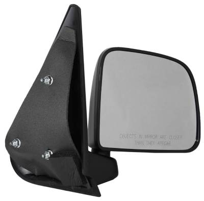 Rareelectrical - New Door Mirror Pair Compatible With Ford 93-05 Ranger Manual Post Mount Compatible With Fo1320156 - Image 2