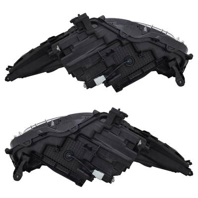 Rareelectrical - New Pair Of Headlights Compatible With Toyota Highlander Hybrid Le Sport Utility 2020 By Part - Image 4