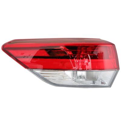Rareelectrical - New Left Tail Light Compatible With Toyota Nissan Highlander 2018 2019 By Part Numbers To2804143 - Image 1