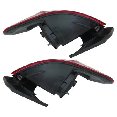 Rareelectrical - New Outer Pair Of Tail Lights Compatible With Bmw X5 Xdrive50i 4.4L 2011 2012 2013 By Number - Image 3