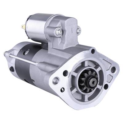 Rareelectrical - New 12 Volt Starter Compatible With Mitsubishiindustrial Applications 147-7166 1477166 0R1903 - Image 1
