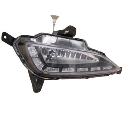 New Left Fog Light Assembly, Daytime Running Lights Compatible With Hyundai Tucson 2016 2017 2018 By