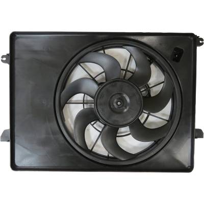 Rareelectrical - New Dual Radiator And Condenser Fan Compatible With Hyundai Palisade Se Sel Xrt Calligraphy Night - Image 2