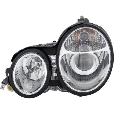 Rareelectrical - New Left Headlights Compatible With Mercedes-Benz Clk320 Clk430 Clk55 Amg Clk500 1998 1999 2000 2001 - Image 1