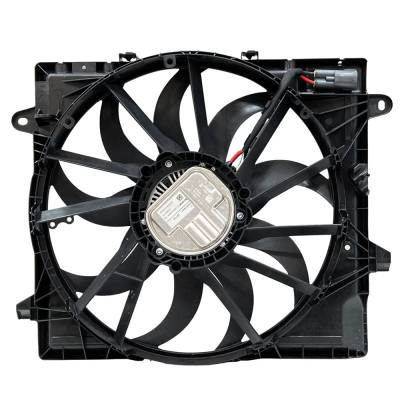 Rareelectrical - New Pa Gf Dual Radiator And Condenser Fan Compatible With Jeep Gladiator Wrangler Sport S 80Th - Image 1