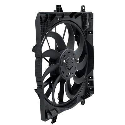 Rareelectrical - New Pa Gf Dual Radiator And Condenser Fan Compatible With Jeep Gladiator Wrangler Sport S 80Th - Image 3