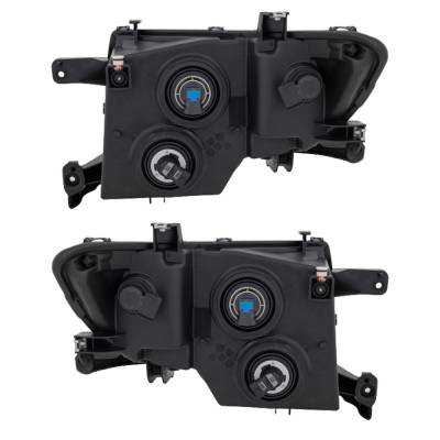 Rareelectrical - New Pair Of Halogen Headlights Compatible With Ford Edge Limited Sport Utility 4 Door 3.5L 2008 2009 - Image 1