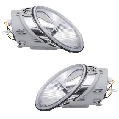 Rareelectrical - New Pair Of Headlights Compatible With Volkswagen Beetle Gl Hatchback Convertible 1.8L 1.9L 2.0L - Image 4