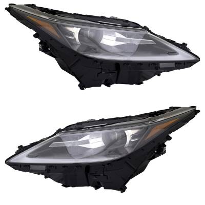 Rareelectrical - New Pair Of Headlights Compatible With Lexus Rx450h Base Sport Utility 4-Door 3.5L 2020 2021 2022 By - Image 2