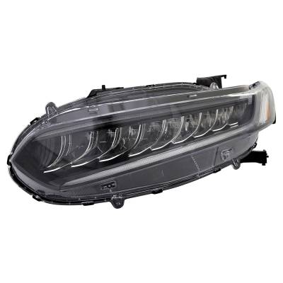 Rareelectrical - New Left Side Headlights Compatible With Honda Accord Ex-L Sedan 4-Door 1.5L 2.0L 2021 2022 By Part - Image 5