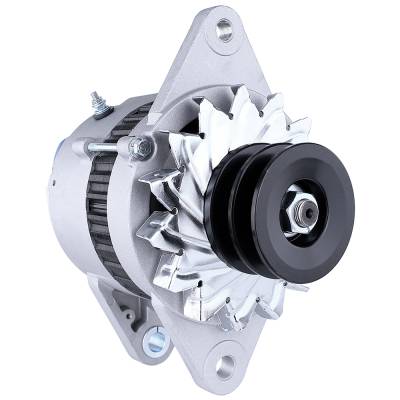 Rareelectrical - New 24V Alternator Compatible With Jcb Crawler Tadano Crane Linkbelt Excavator With Isuzu Engine - Image 2
