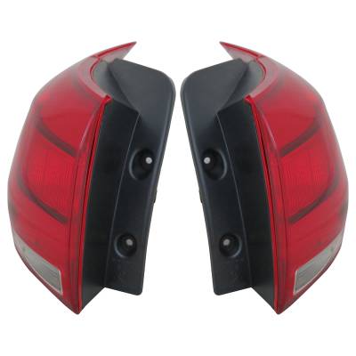 Rareelectrical - New Halogen Outer Pair Tail Lights Compatible With Kia Sportage Ex Sport Utility 2.0L 2014 2015 2016 - Image 3