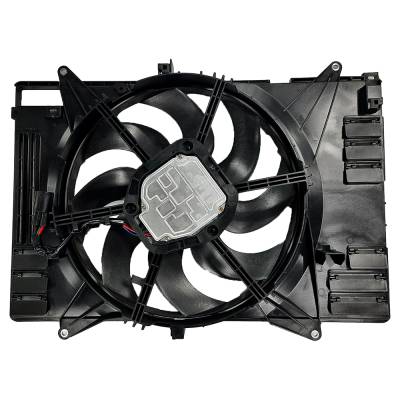 Rareelectrical - New Pa Gf Dual Radiator And Condenser Fan Compatible With Mazda Cx-9 Carbon Edition Sport Utility - Image 1