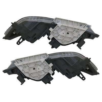 Rareelectrical - New Pair Of Headlights Compatible With Nissan Pathfinder Advance Sport Utility 4-Door 2017 2018 2019 - Image 4