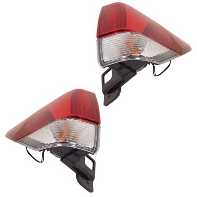 Rareelectrical - New Outer Pair Of Headlights Compatible With Subaru Forester Base Limited Sport Utility 2019 2020 - Image 5