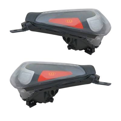 Rareelectrical - New Pair Of Headlights Compatible With Kia Sportage Ex Sport Utility Awd 2017 2018 2019 2020 2021 By - Image 1