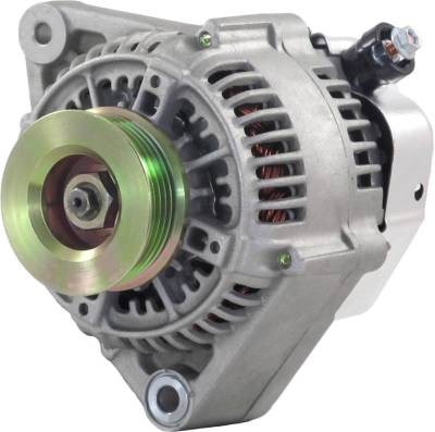 Rareelectrical - New Alternator Compatible With 92 93 94 95 96 Honda Prelude 2.2L 2.3L 31100-P12-A01 10463805 - Image 1