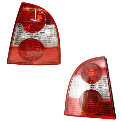 Rareelectrical - New Pair Of Tail Lights Compatible With Volkswagen Passat Glx Gls 4 Motion Sedan 4-Door 1.8L 2.8L - Image 2
