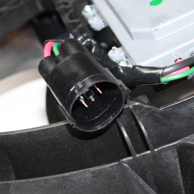 Rareelectrical - New Dual Radiator And Condenser Fan Compatible With Lincoln Ford Town Car Crown Victoria Sedan 4.6L - Image 3