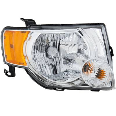 Rareelectrical - New Right Headlights Compatible With Ford Escape 2.3L 2.5L 3.0L 2008 2009 2010 2011 2012 By Part - Image 1