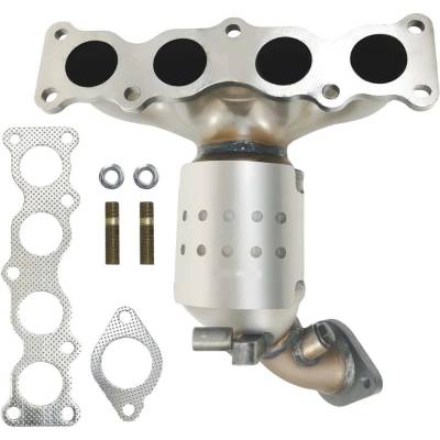 Rareelectrical - New Catalytic Converter Compatible With Kia Hyundai Tc Optima Sonata Forte 2009-2010 By Part Numbers - Image 2