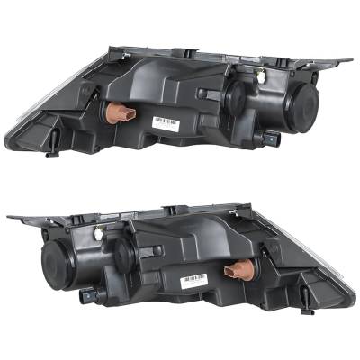 Rareelectrical - New Pair Of Headlights Compatible With Ford Fusion S Se Sel Sport Hybrid Sedan 2.3L 2.5L 3.0L 3.5L - Image 3