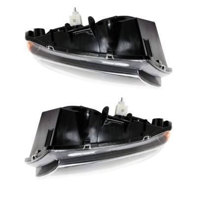 Rareelectrical - New Pair Headlights Compatible With Chevrolet Silverado 1500 Classic Ls Lt Crew Cab 2007 By Part - Image 3