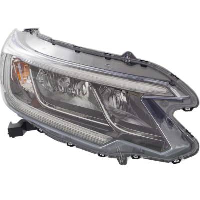 Rareelectrical - New Right Headlights Compatible With Honda Cr-V 2.4L 2015 2016 By Part Numbers Ho2503162c - Image 1