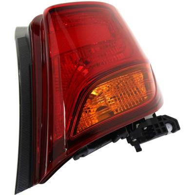Rareelectrical - New Right Tail Lights Compatible With Toyota Yaris 1.5L 2015 2016 2017 By Part Numbers To2819154 - Image 3