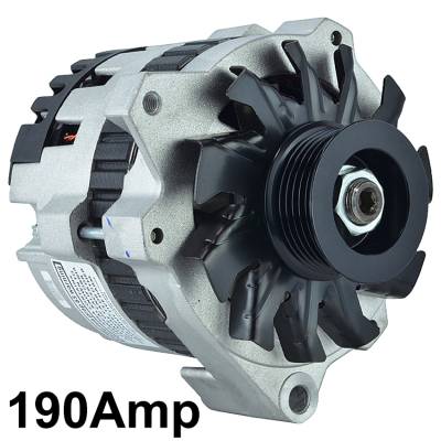Rareelectrical - New 12V 190Amp Alternator Fits Gmc Jimmy R2500 5.7L 1989 Yukon 5.7L 1992 Al8670x - Image 2
