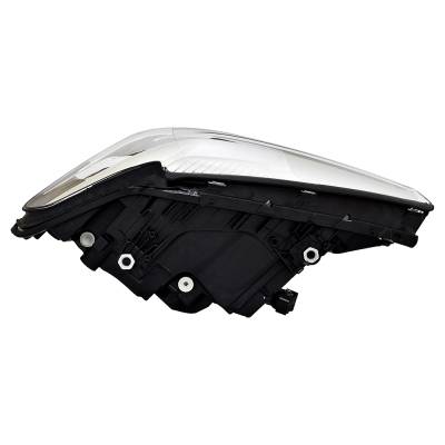 Rareelectrical - New Left Headlight Compatible With Bmw 550I Base Sedan Led Bulb High And Low Beam Included Clear - Image 4
