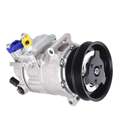 Rareelectrical - New A/C Compressor Compatible With Volkswagen Jetta Passat 2005 2006 2007 2008 2009 2010 2011 2012 - Image 2