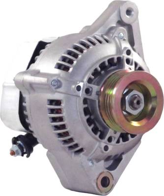 Rareelectrical - New 60 Amps 12V Alternator Compatible With Toyota Pickup 1991-1992 Al205x 100211-7180 1002117180 - Image 2