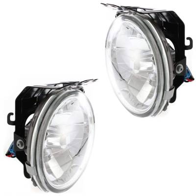 Rareelectrical - New Pair Of Fog Lights Compatible With Subaru Baja Base Sport Turbo Crew Cab Pickup 2.5L 2000-2006 - Image 3