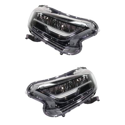Rareelectrical - New Pair Of Led Headlights Compatible With Honda Cr V Hybrid Ex L Sport Utility 4 Door 2.0L 2020 - Image 4