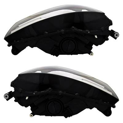 Rareelectrical - New Pair Of Headlights Compatible With Audi Q5 Premium 4-Door 2.0L 2018 2019 2020 By Part Number 80A - Image 3