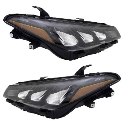 Rareelectrical - New Pair Of Headlights Compatible With Toyota Avalon Hybrid Xse Sedan 4-Door 2.5L 2019 By Part - Image 5