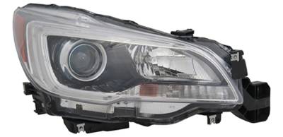 New Right Headlight Compatible With Subaru Outback Black 2015-2016 84001Al02a Su2503149