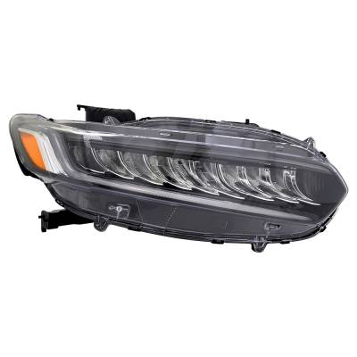 Rareelectrical - New Right Side Headlights Compatible With Honda Accord Ex-L Sedan 4-Door 1.5L 2.0L 2021 2022 By Part - Image 4