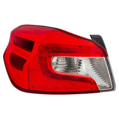 Rareelectrical - New Left Tail Light Compatible With Subaru Wrx 2015 2016 2017 2018 2019 2020 2021 By Part Numbers - Image 2