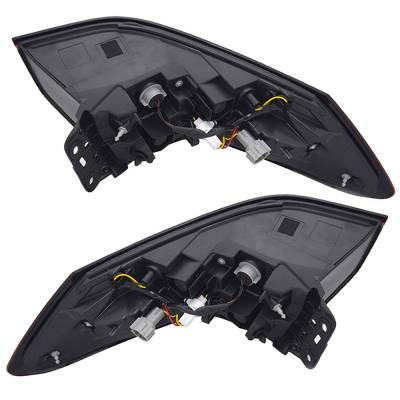 Rareelectrical - New Pair Of Tail Lights Compatible With Nissan Rogue Platinum S Sl Sv Midnight Edition 2021 2022 - Image 4