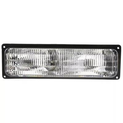 Rareelectrical - New Left Parking Light Assembly Compatible With Chevrolet Suburban Tahoe 1994 1995 1996 1997 1998 - Image 1