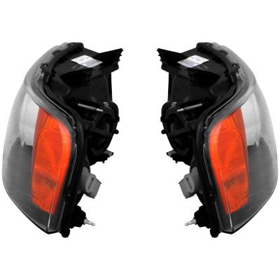 Rareelectrical - New Pair Headlights Compatible With Ford Expedition Limited 2005 2006 By Part Numbers Fo2503198 6L1z - Image 3