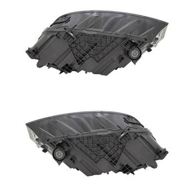 Rareelectrical - New Pair Of Hid Headlights Compatible With Audi Q7 Elite Sport Utility 4 Door 3.0L 2017 2018 2019 By - Image 4