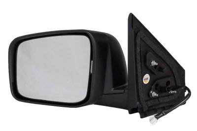 New Lh Door Mirror Compatible With Nissan 08-11 Rogue Power W/Heat Ni1320199 96374-Jm00a Ns73el