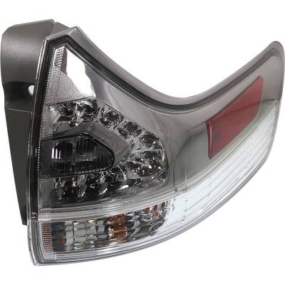 Rareelectrical - New Right Outer Tail Lights Compatible With Toyota Sienna Se Mini Passenger Van 4-Door 5-Door 2011 - Image 4